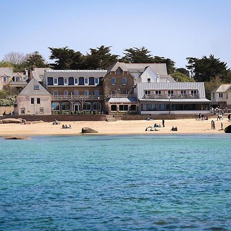 Logis Hotel Saint Guirec Et De La Plage Perros-Guirec Exterior foto