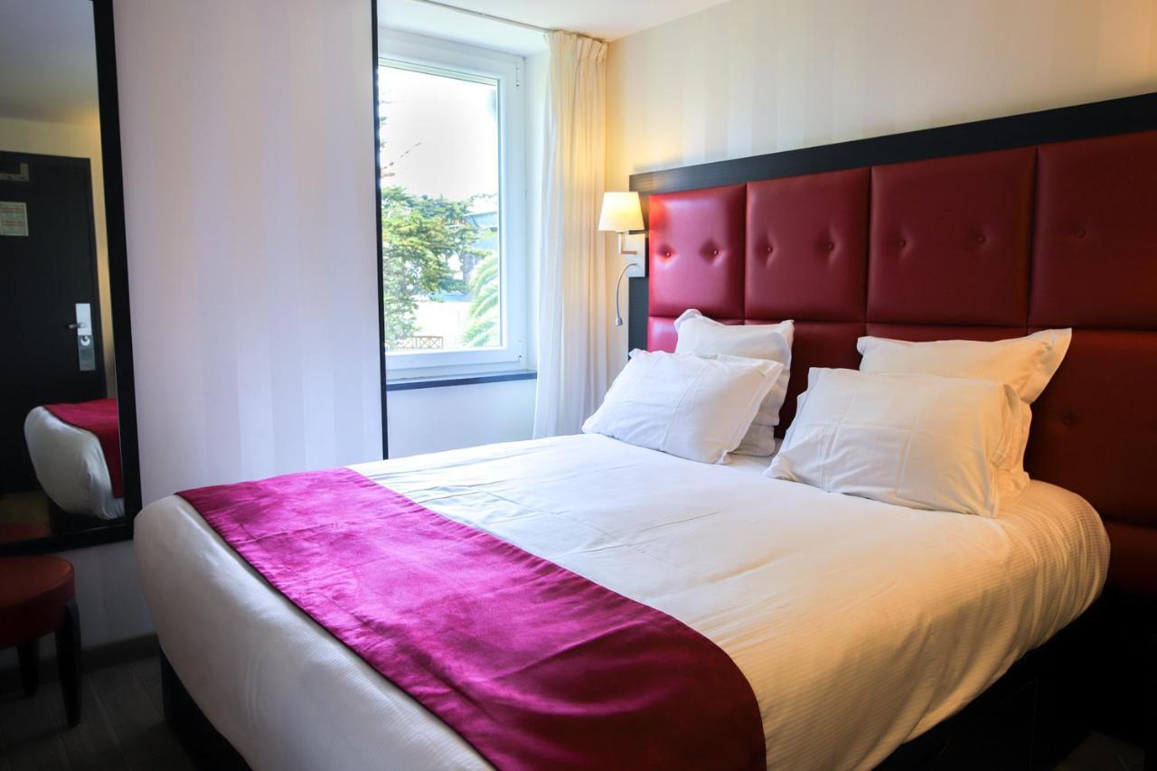 Logis Hotel Saint Guirec Et De La Plage Perros-Guirec Exterior foto