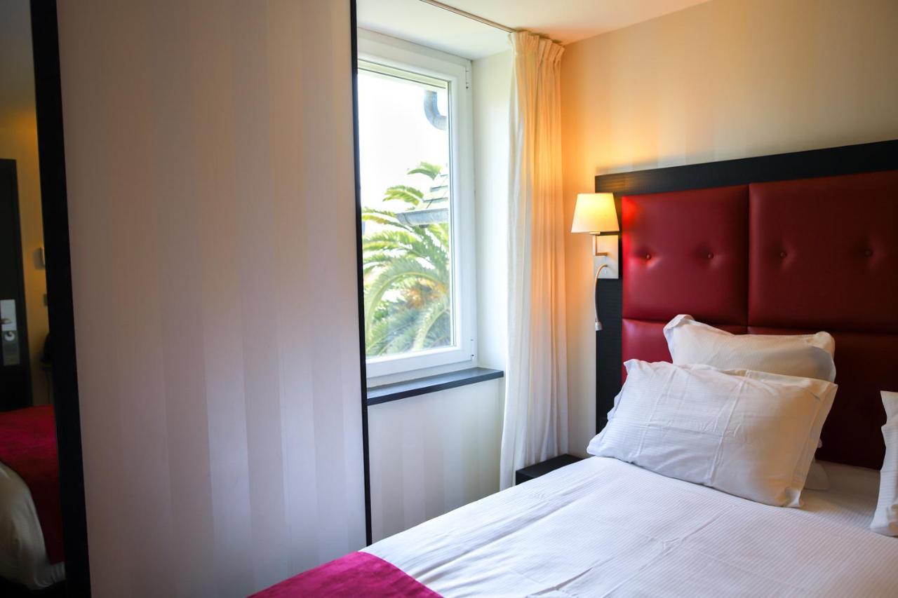 Logis Hotel Saint Guirec Et De La Plage Perros-Guirec Exterior foto